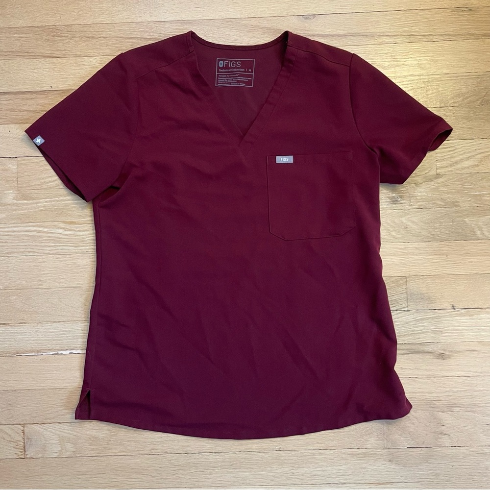 Figs Women’s Catarina Medium Burgundy